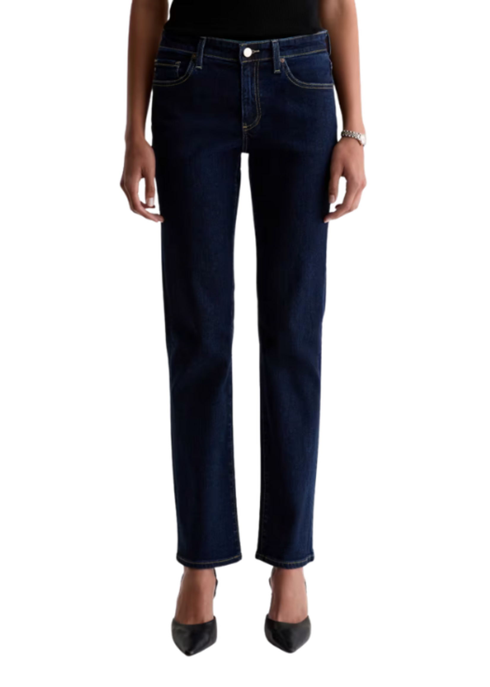 AG Jeans AG Sandra Low Rise Straight Jean