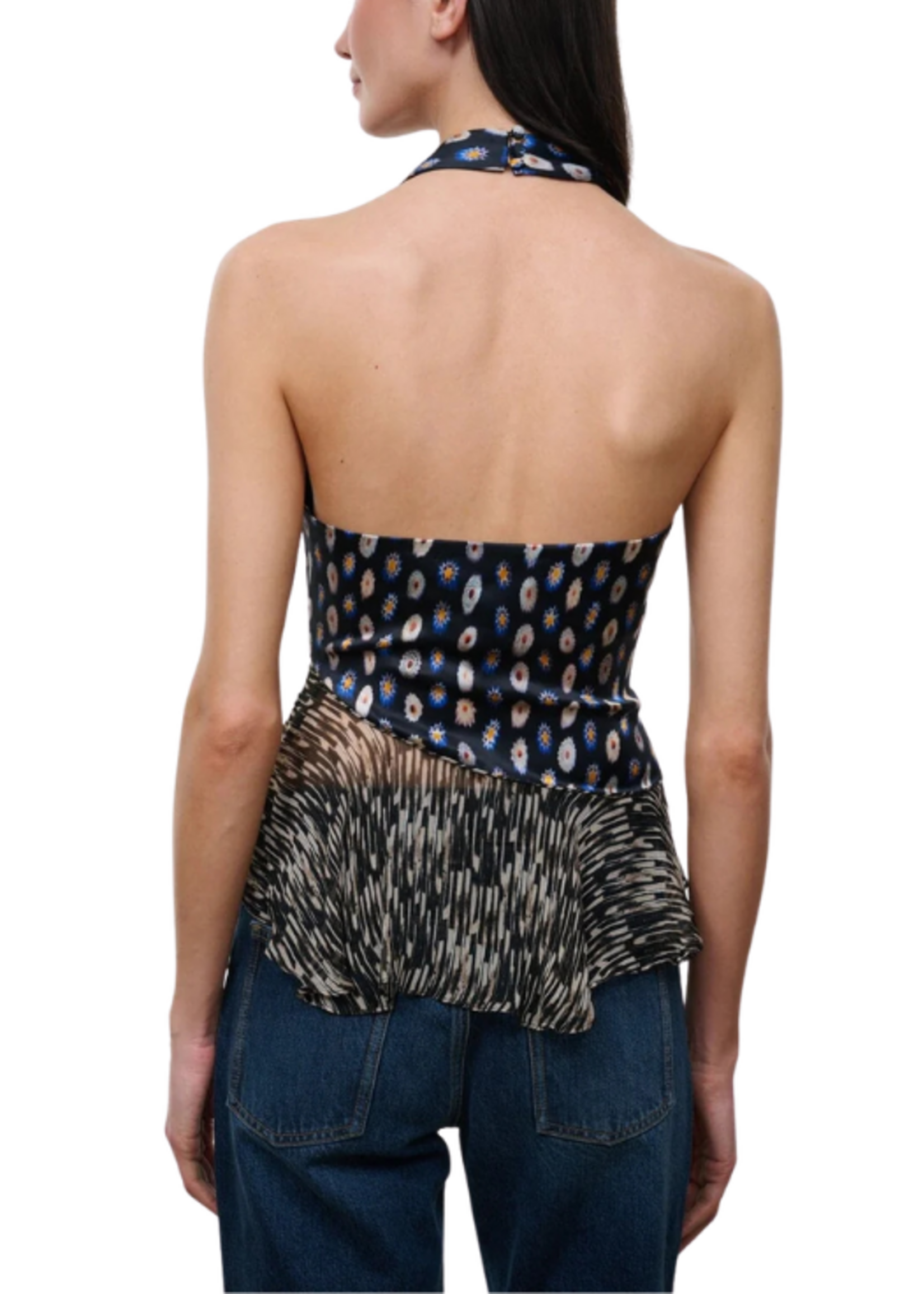STAUD Staud Maeva Silk Top