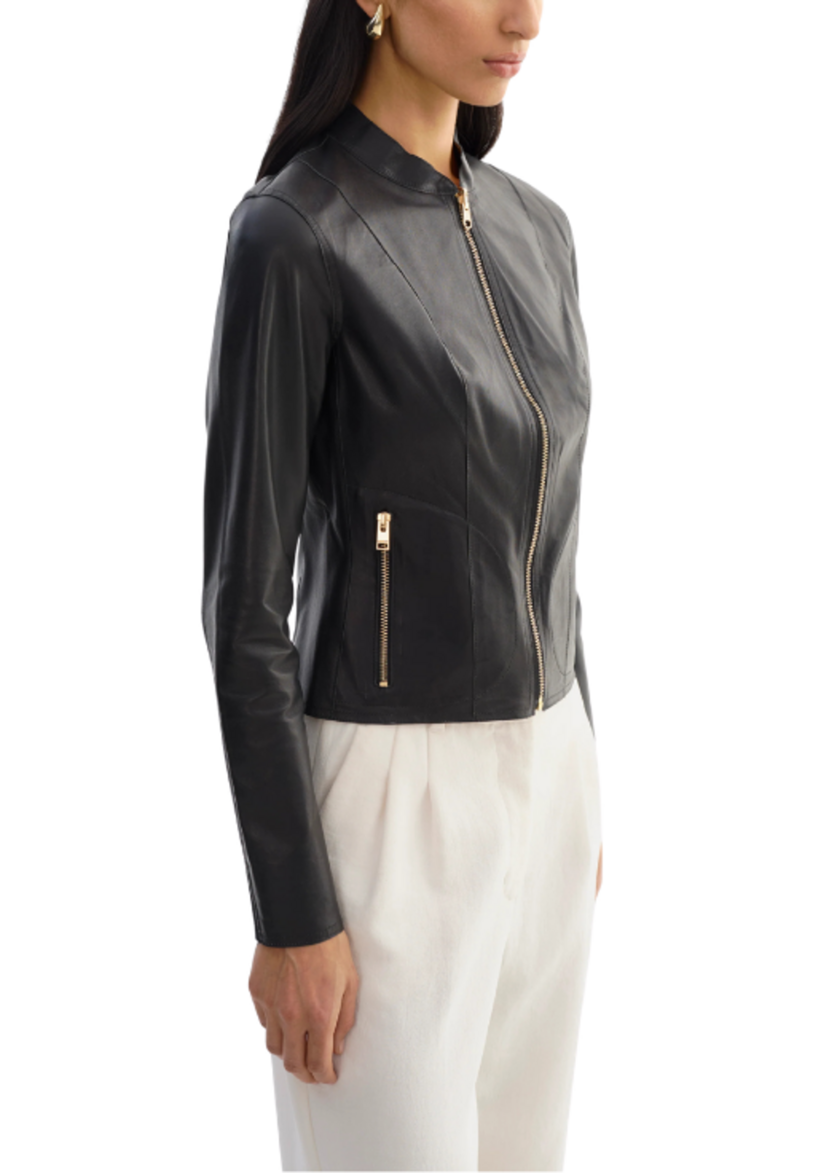 Lamarque Lamarque Chapin Reversible Leather Coat