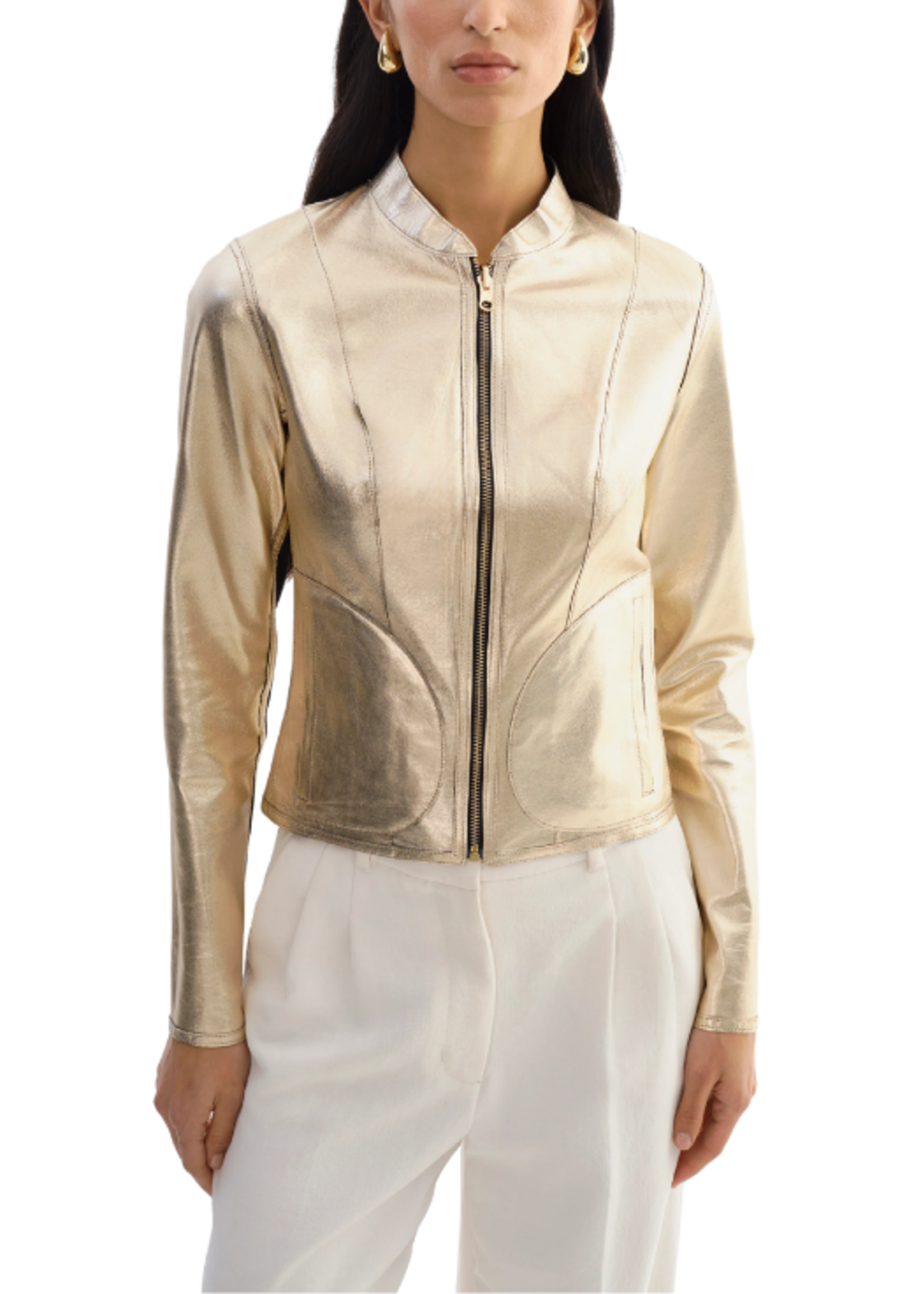 Lamarque Lamarque Chapin Reversible Leather Coat