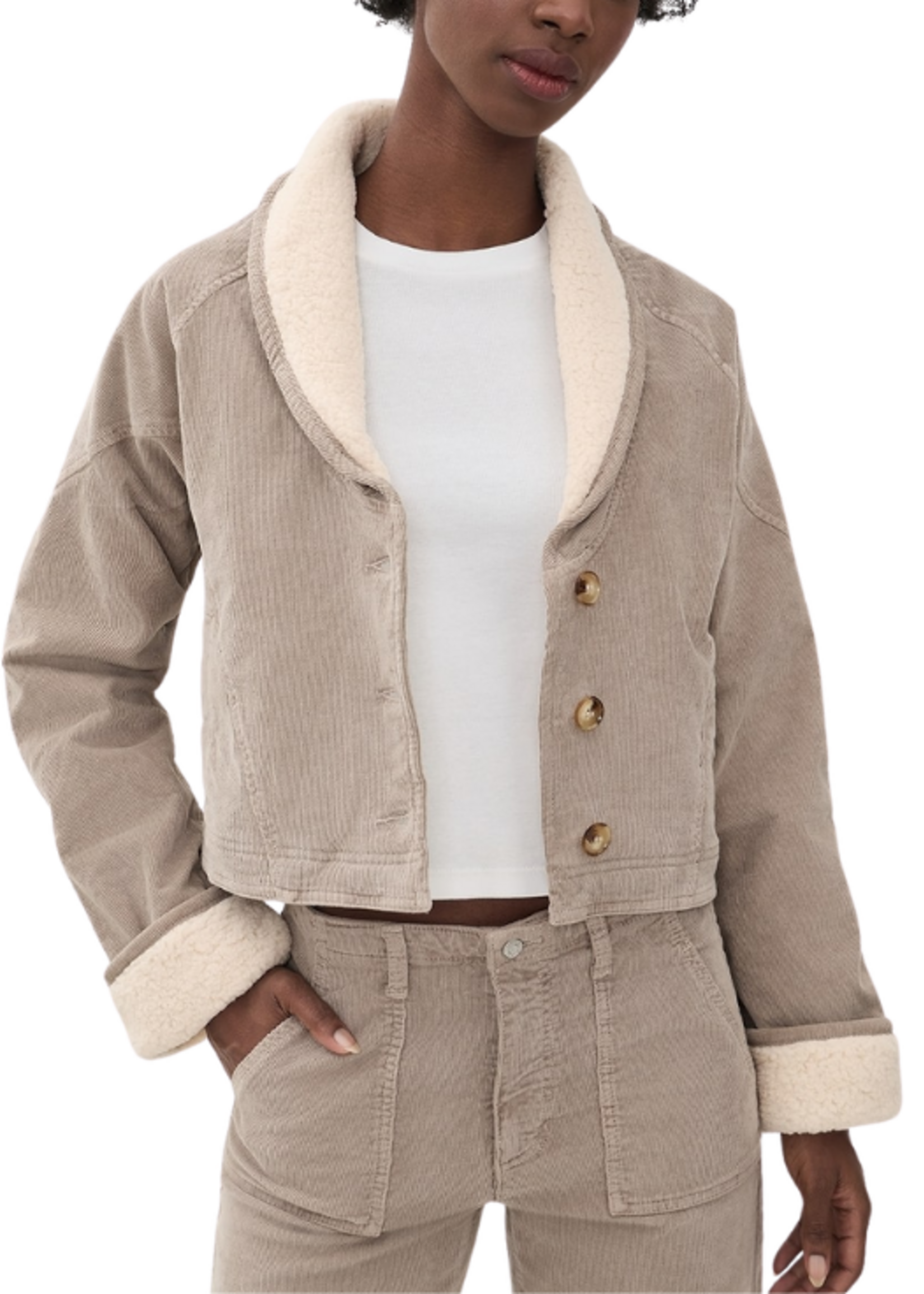 Le Jean Le Jean Cordouroy Eden Jacket