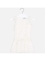 Mayoral Mayoral, Chiffon Play Suit with Studs for Girl