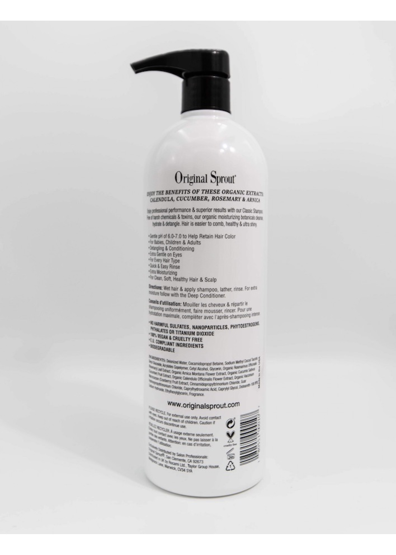 Original Sprout Original Sprout, Natural Shampoo 33oz