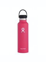 Hydro Flask Hydro Flask, 21 oz Standard Mouth Flex Cap Insulated Stainless Steel Bottle in Watermelon