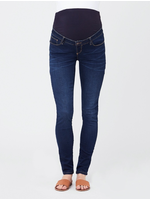 Seraphine, Marcus, Organic Cotton Over Bump Maternity Dark Blue Jeans -  Steveston Village Maternity