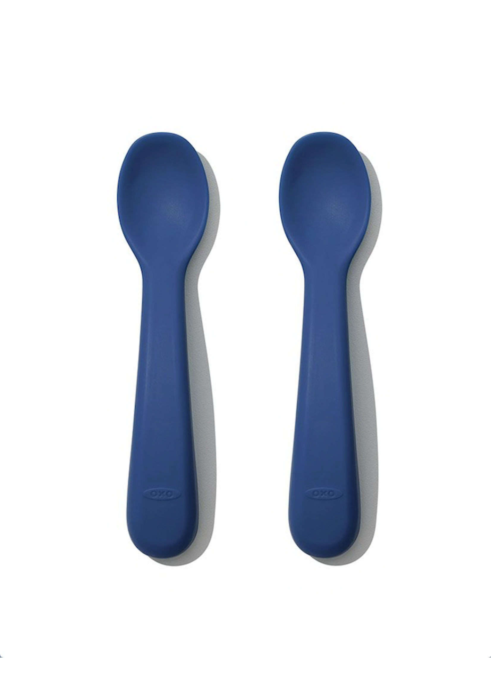 OXO Tot Silicone Spoon Set Navy