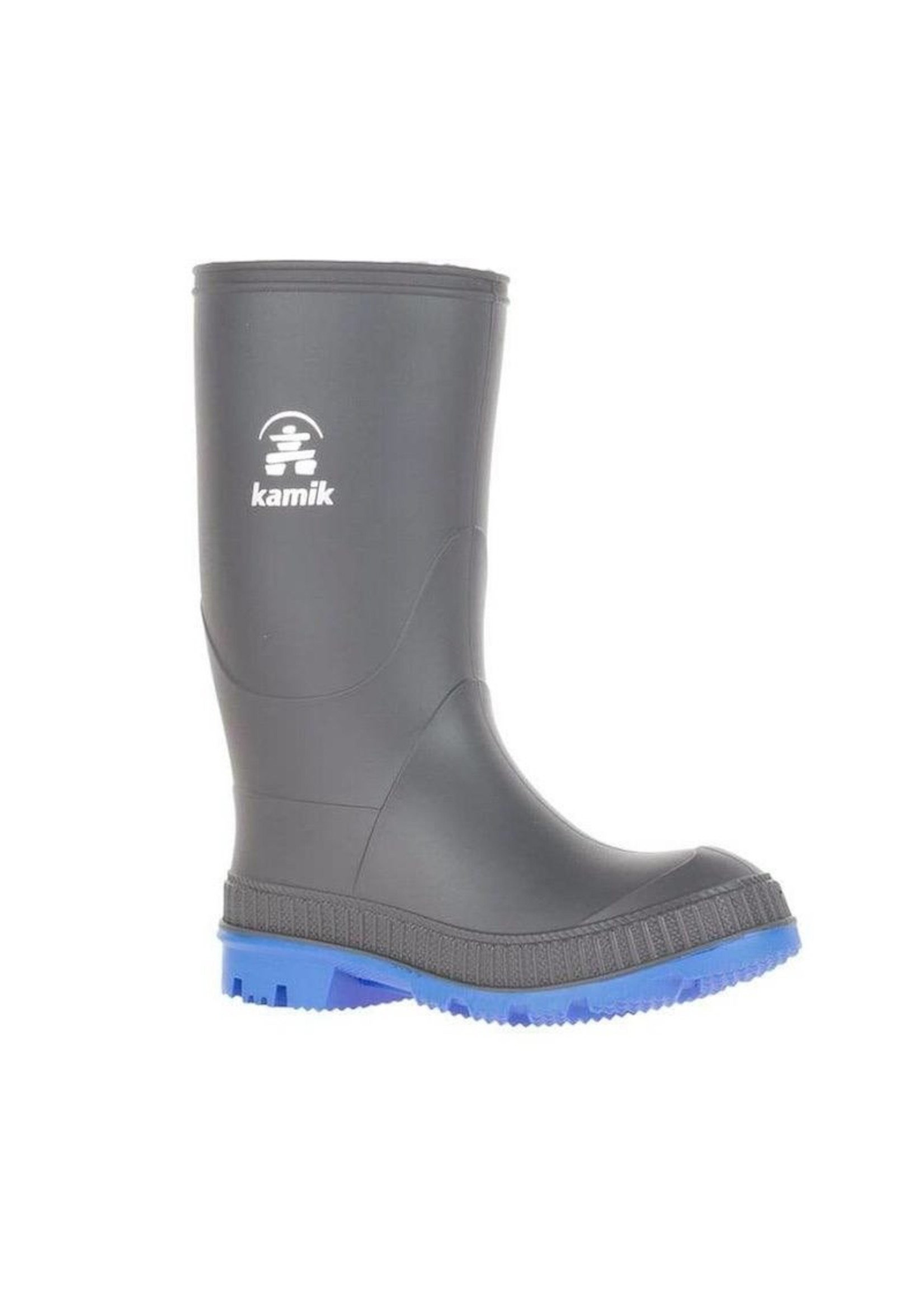 Kamik Kamik, STOMP Kids Rainboots Charcoal & Blue