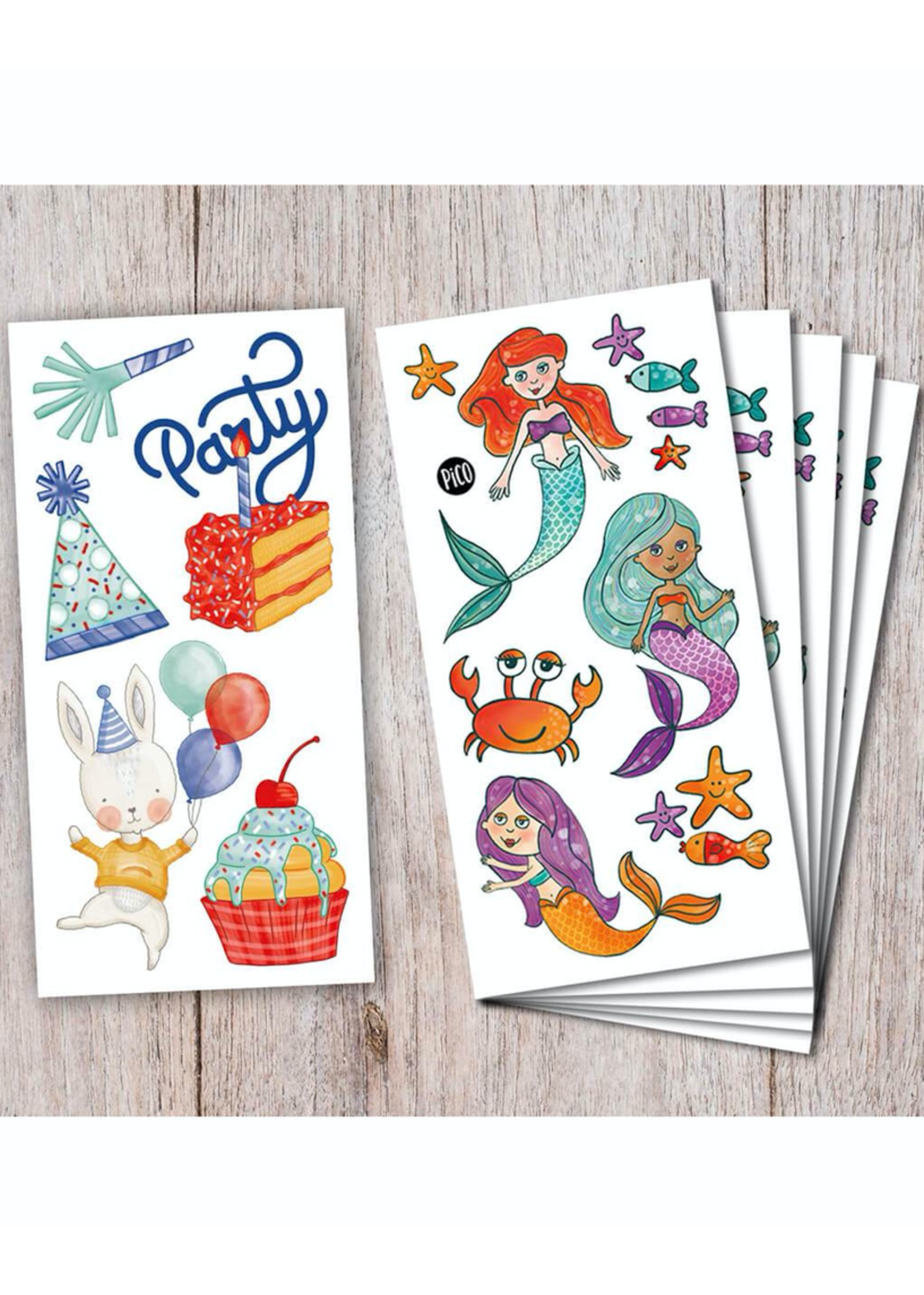 PiCO Tatoo Pico Temporary Tattoos, Birthday Surprises