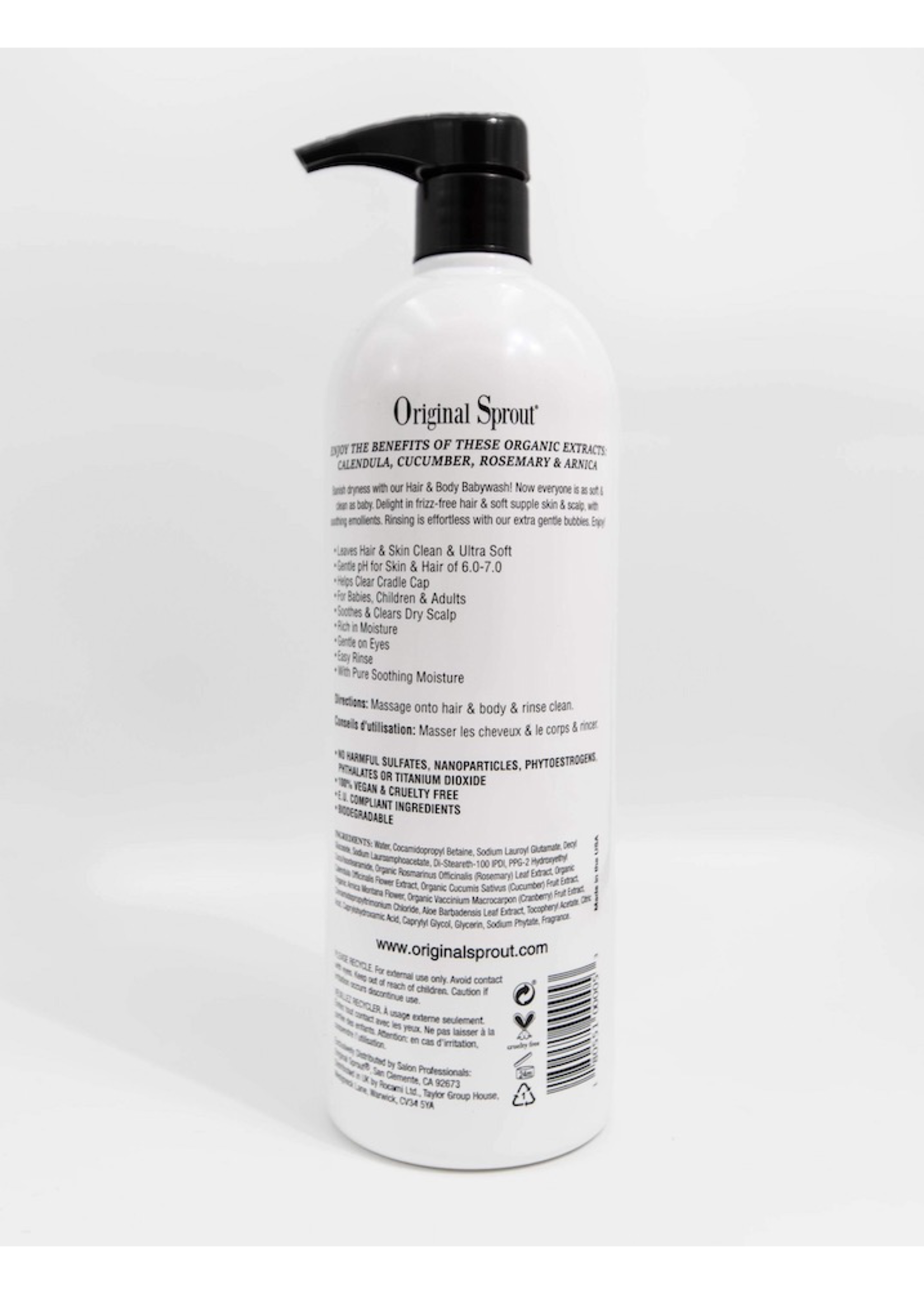 Original Sprout Original Sprout, Hair & Body Baby Wash 32oz