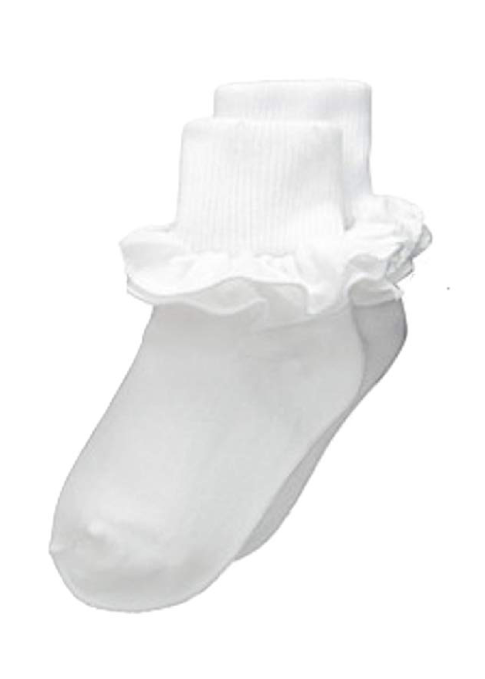 Jefferies Socks Jefferies Socks, Misty Ruffle Turn Cuff