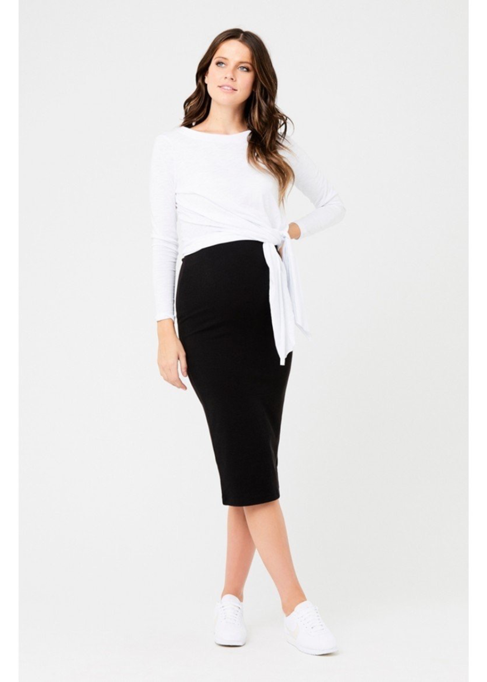 Ripe Maternity Ripe, Ribbed Knit Maternity Pencil Skirt P56598