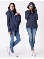 Seraphine Seraphine, Connor: 3-In-1 Active Hoodie in Navy