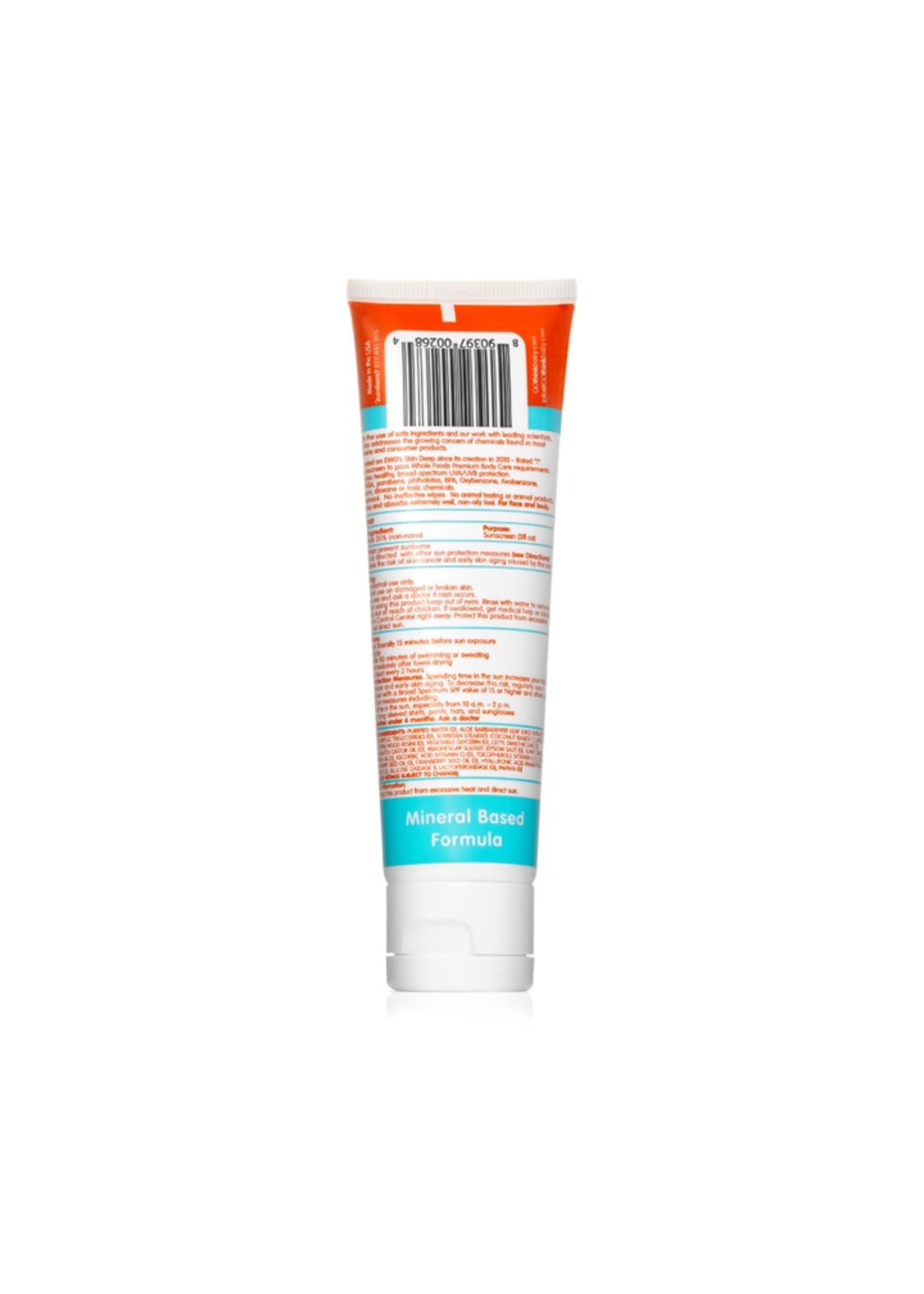 Thinkbaby Thinkbaby Safe Sunscreen SPF 50+ 3oz