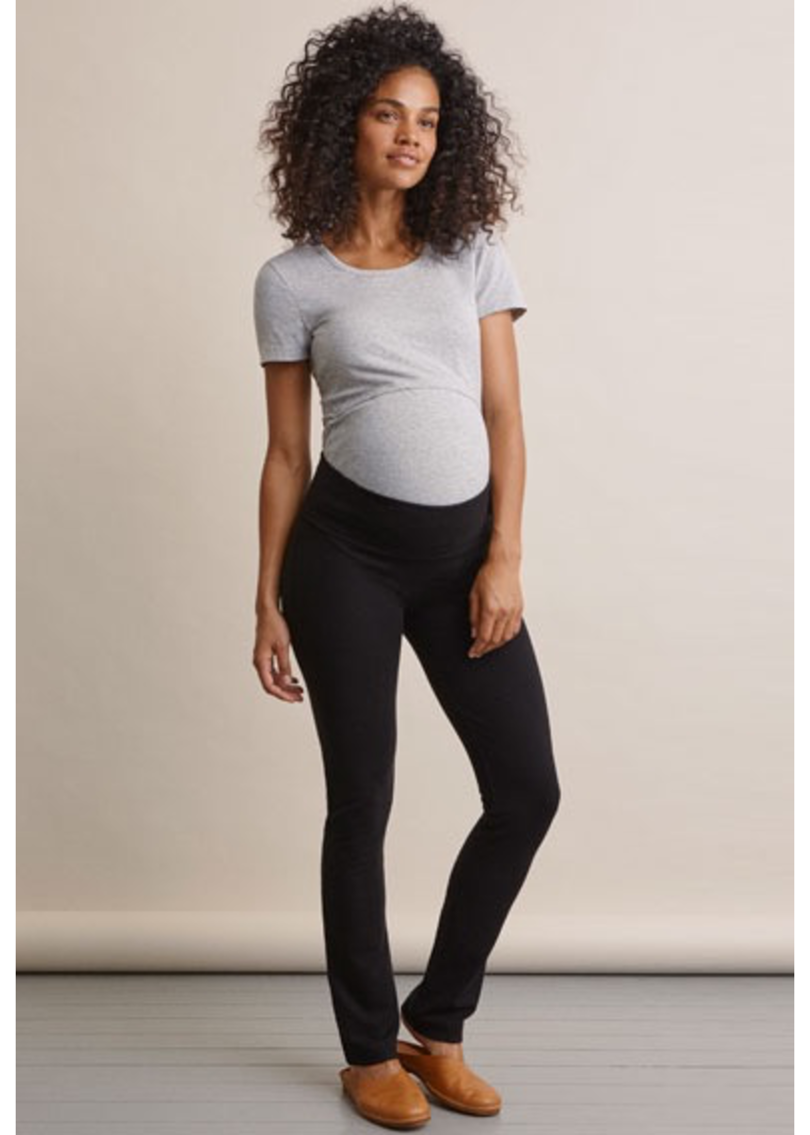 Boob Design Boob, OONO Straight Leg Pants || Black