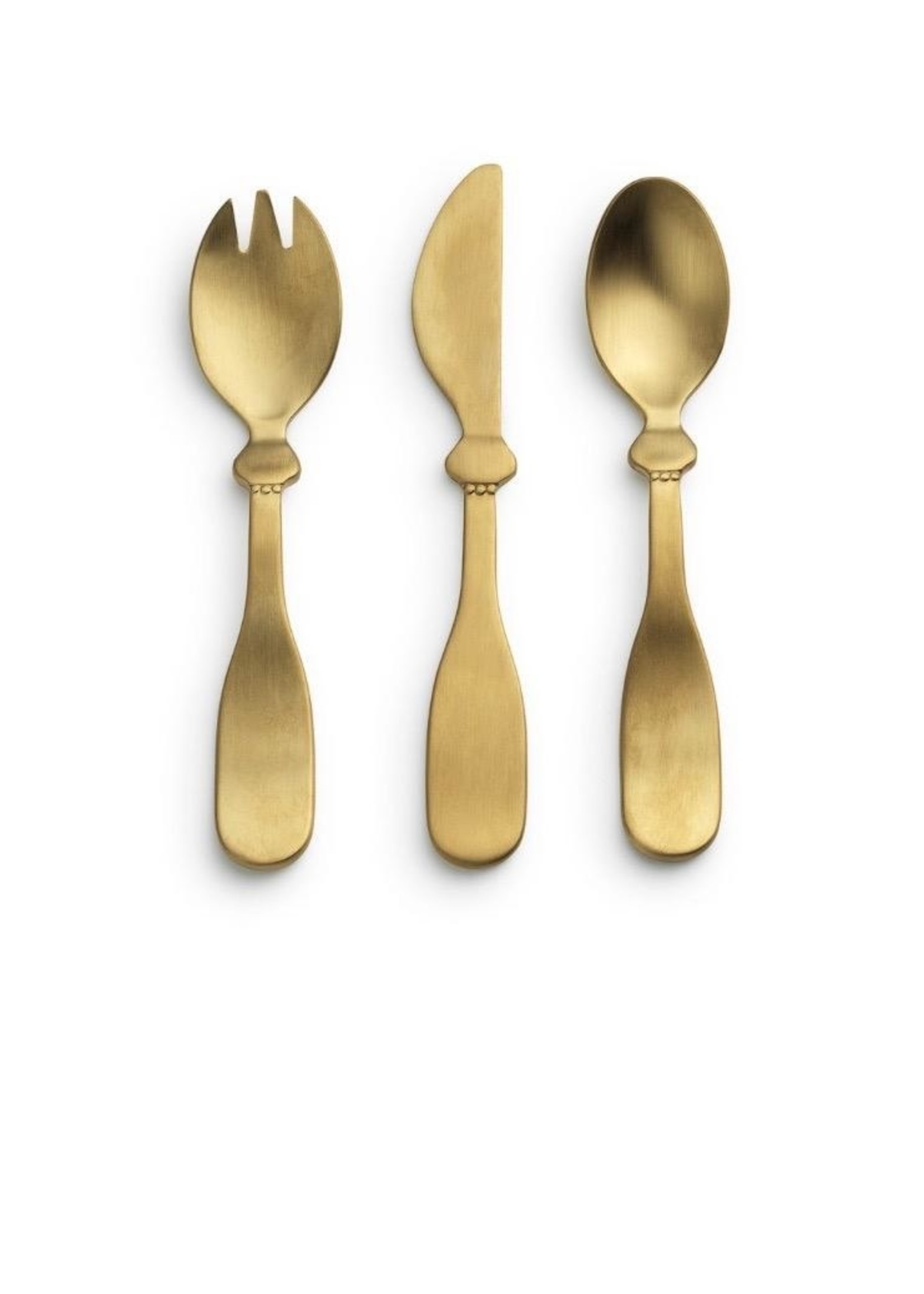 Elodie Details Elodie Details, Matt gold/Brass Children's Cutlery set