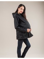 M Coat M Coat, M Shell Maternity & Carrier Cover Soft Shell Coat in Black