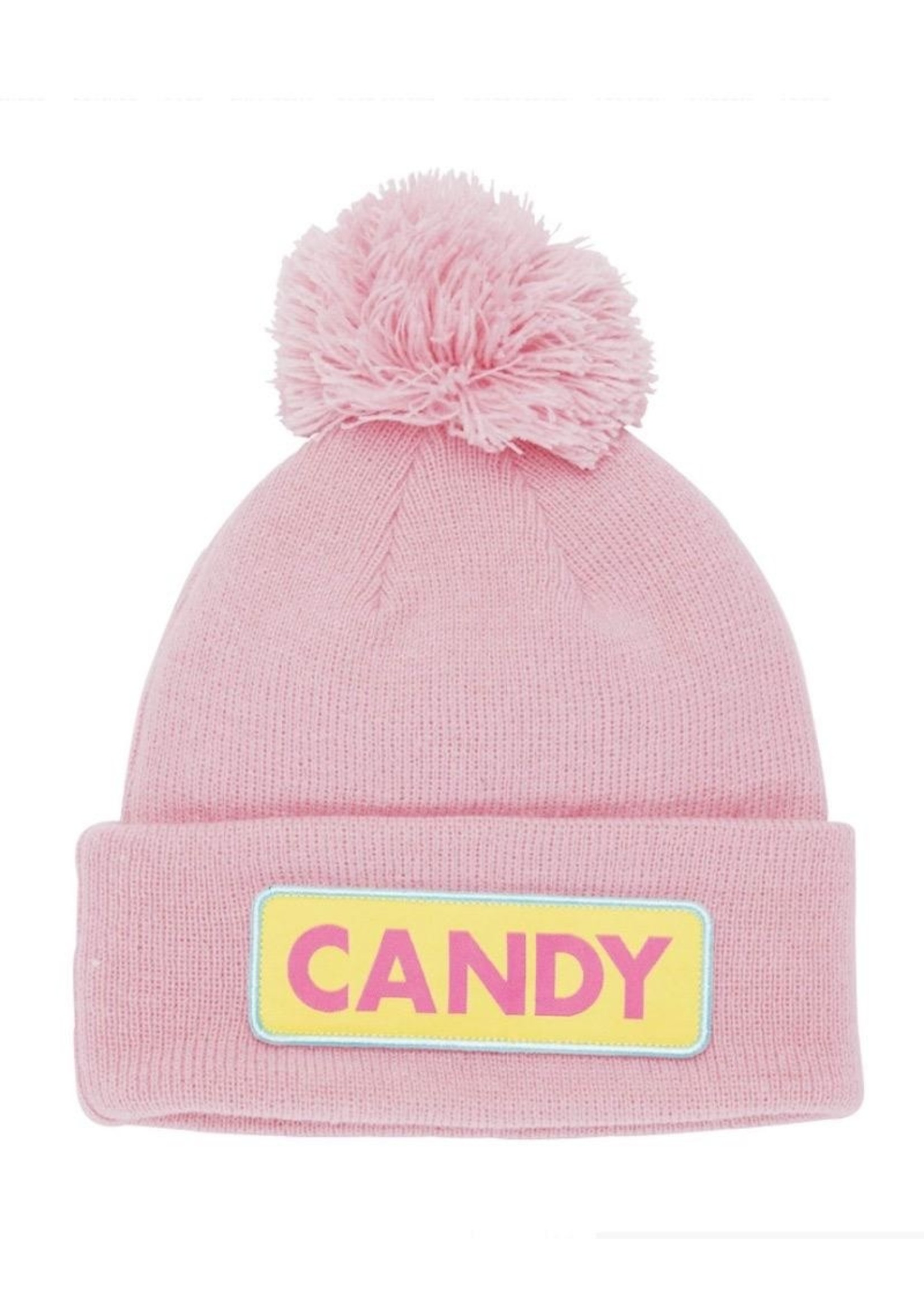 Coal Coal Headwear, The Vice Kids “Candy” Pom Beanie in Pink