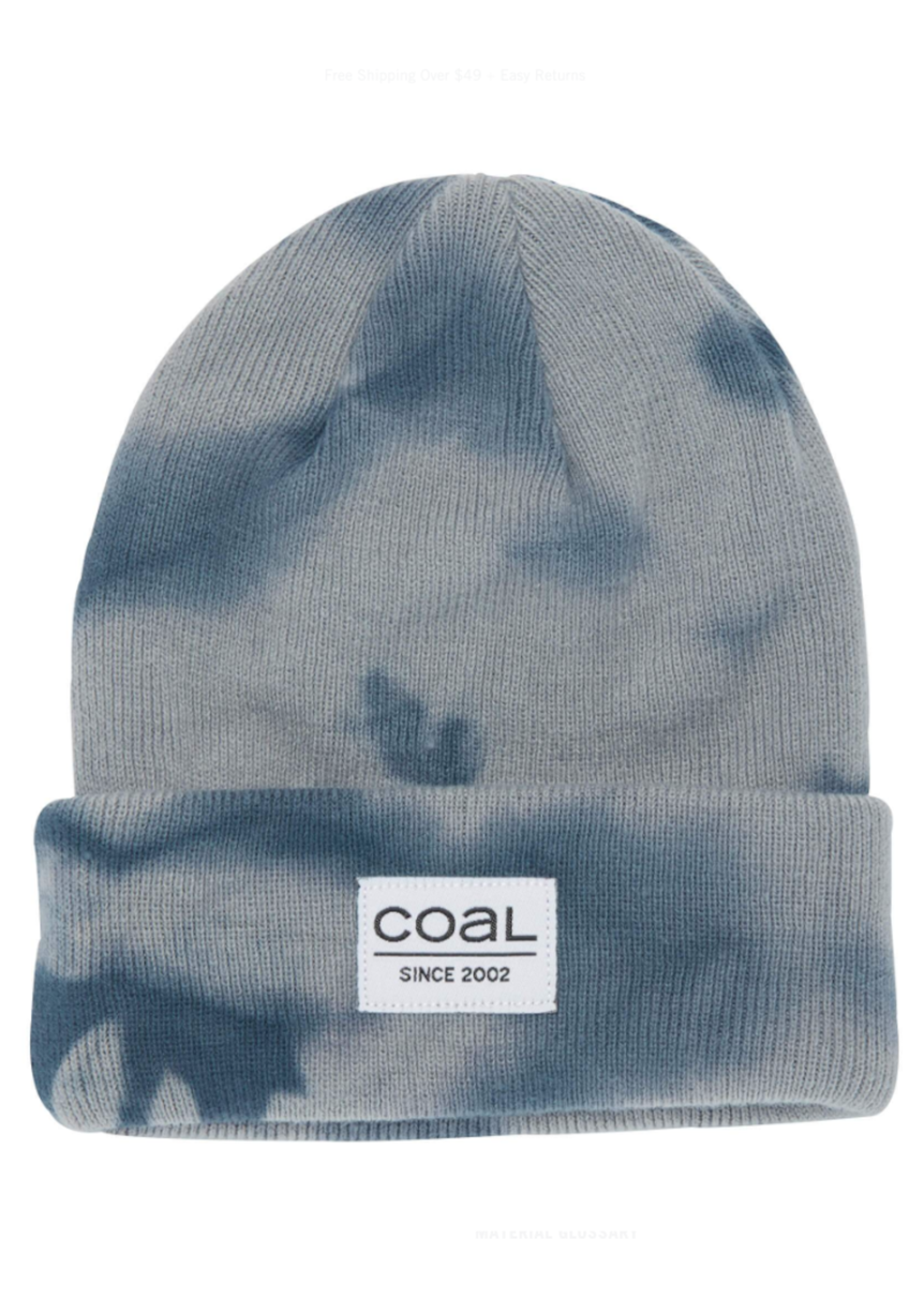 Coal Coal Headwear, The Standard Kids Beanie in Grey Tie Dye