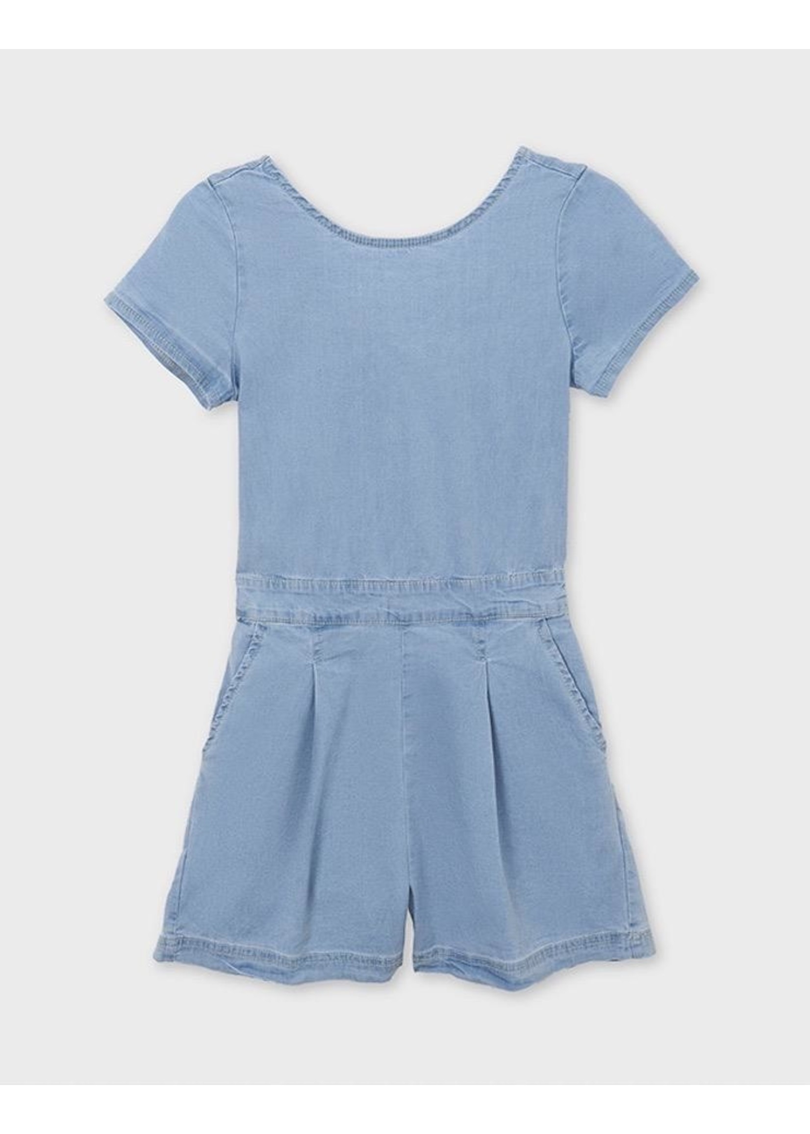 Mayoral Mayoral, Loose Denim Romper