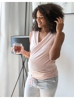 Seraphine Seraphine, Winifrid Cotton Skin to Skin Top || Blush