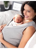 Seraphine Seraphine, Winifrid Cotton Skin to Skin Top || Grey Marl