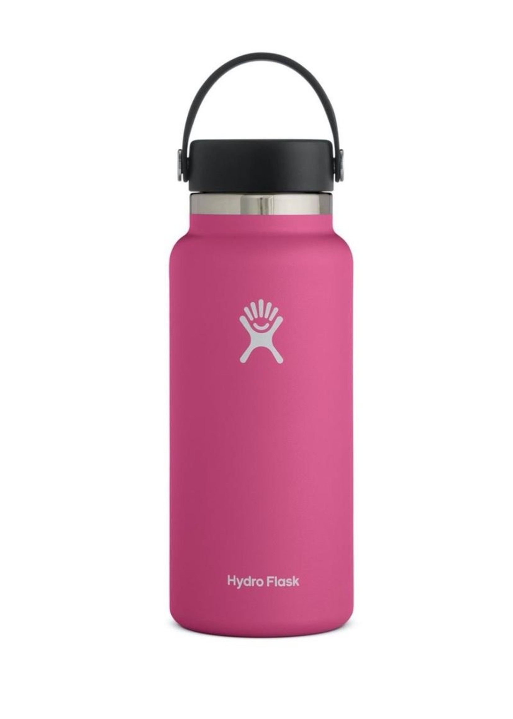 Hydro Flask Hydro Flask, 32 oz Wide Mouth 2.0  Flex Cap Insulated Stainless Steel Bottle in Carnation