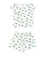 Nest Designs Eric Carle Bamboo Two-Piece Short Sleeve PJ's Curly Caterpillar