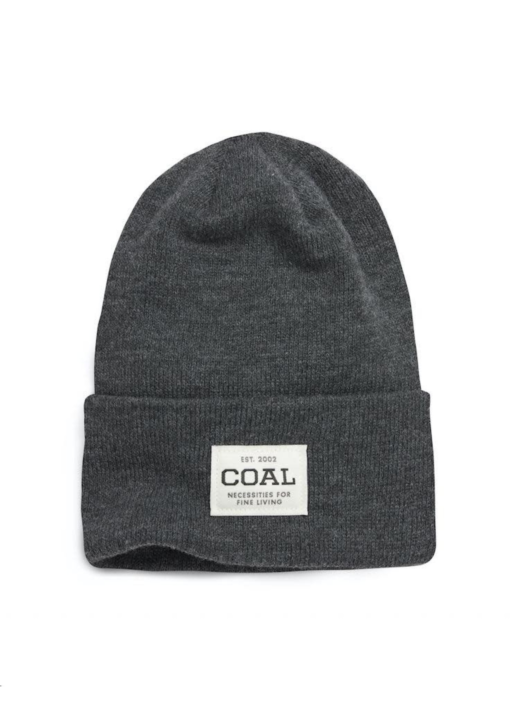 Coal Coal Headwear, The Uniform Knit Cuff Beanie in Charcoal