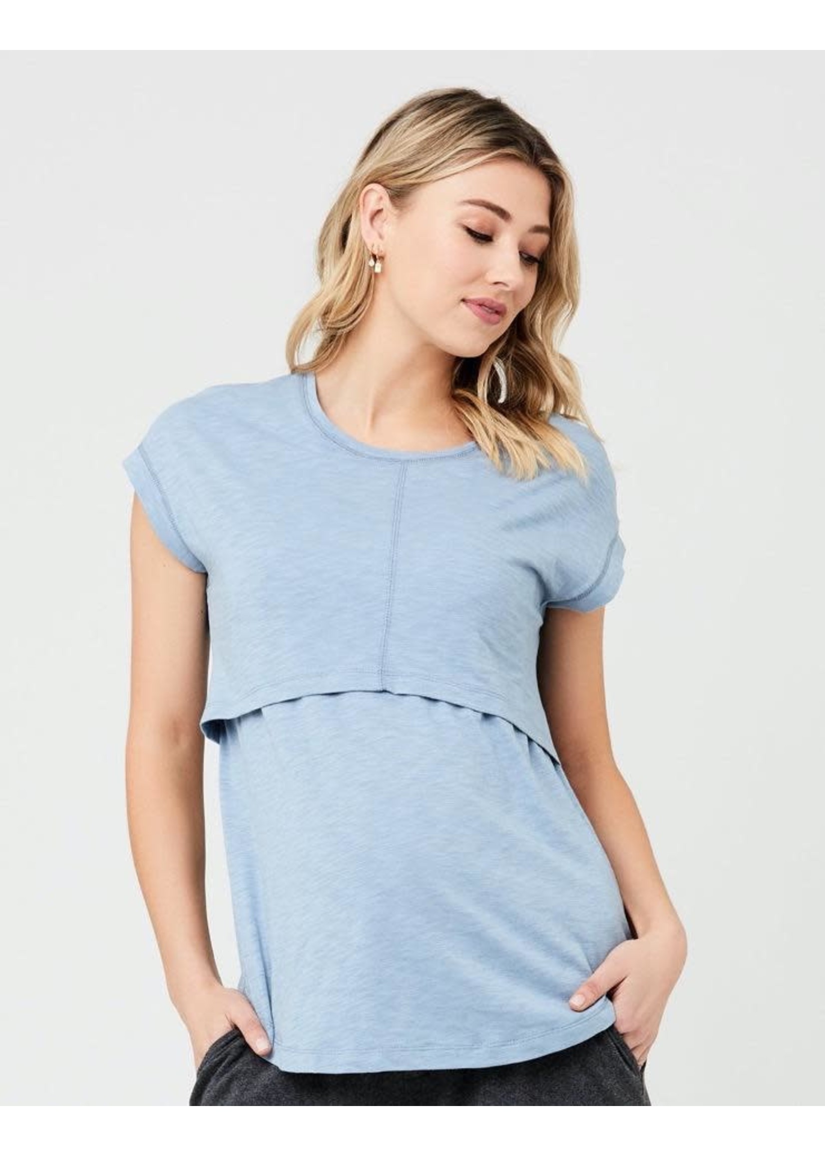 Ripe Maternity Ripe Maternity, Light Petrol Richie Nursing Tee