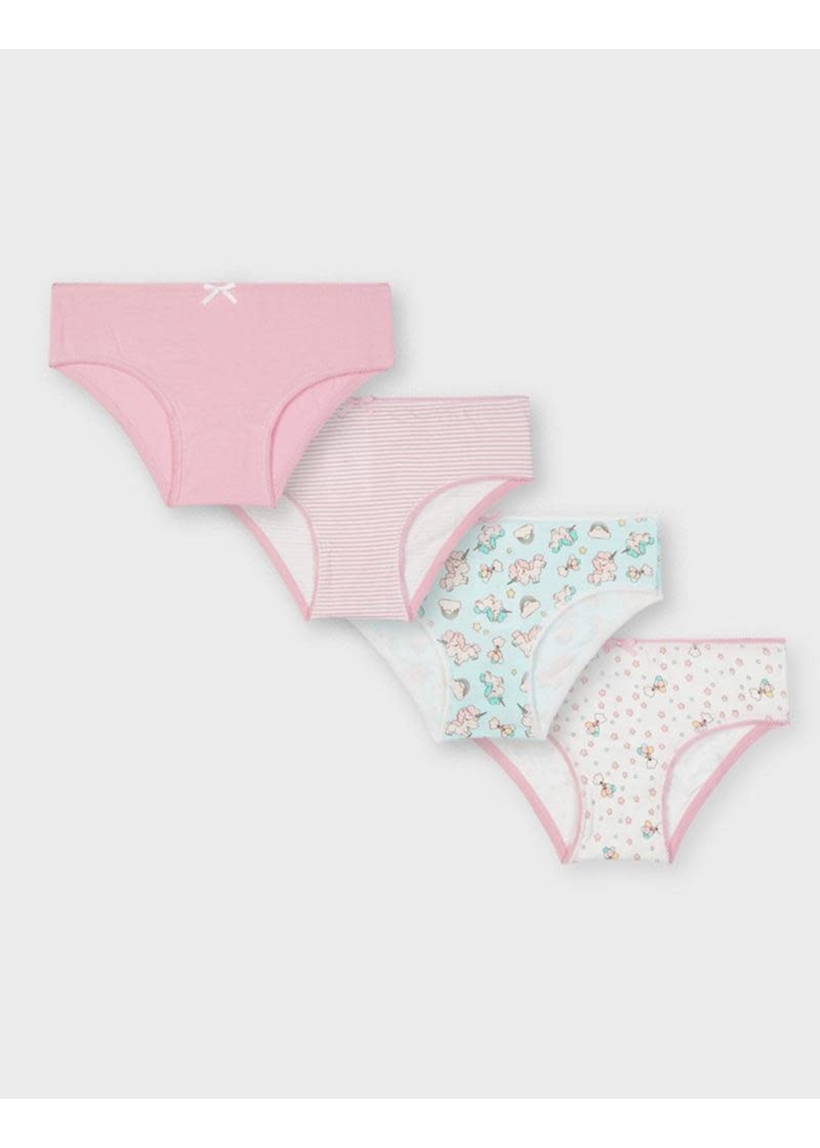 Mayoral Mayoral, Rosey Set of 4 Girl’s Undies