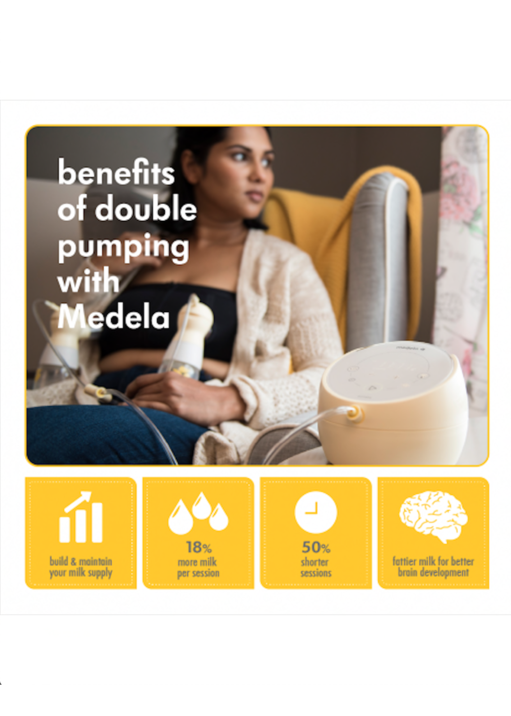 Medela Medela, Sonata® Breast Pump With PersonalFit Flex™ Breast Shields