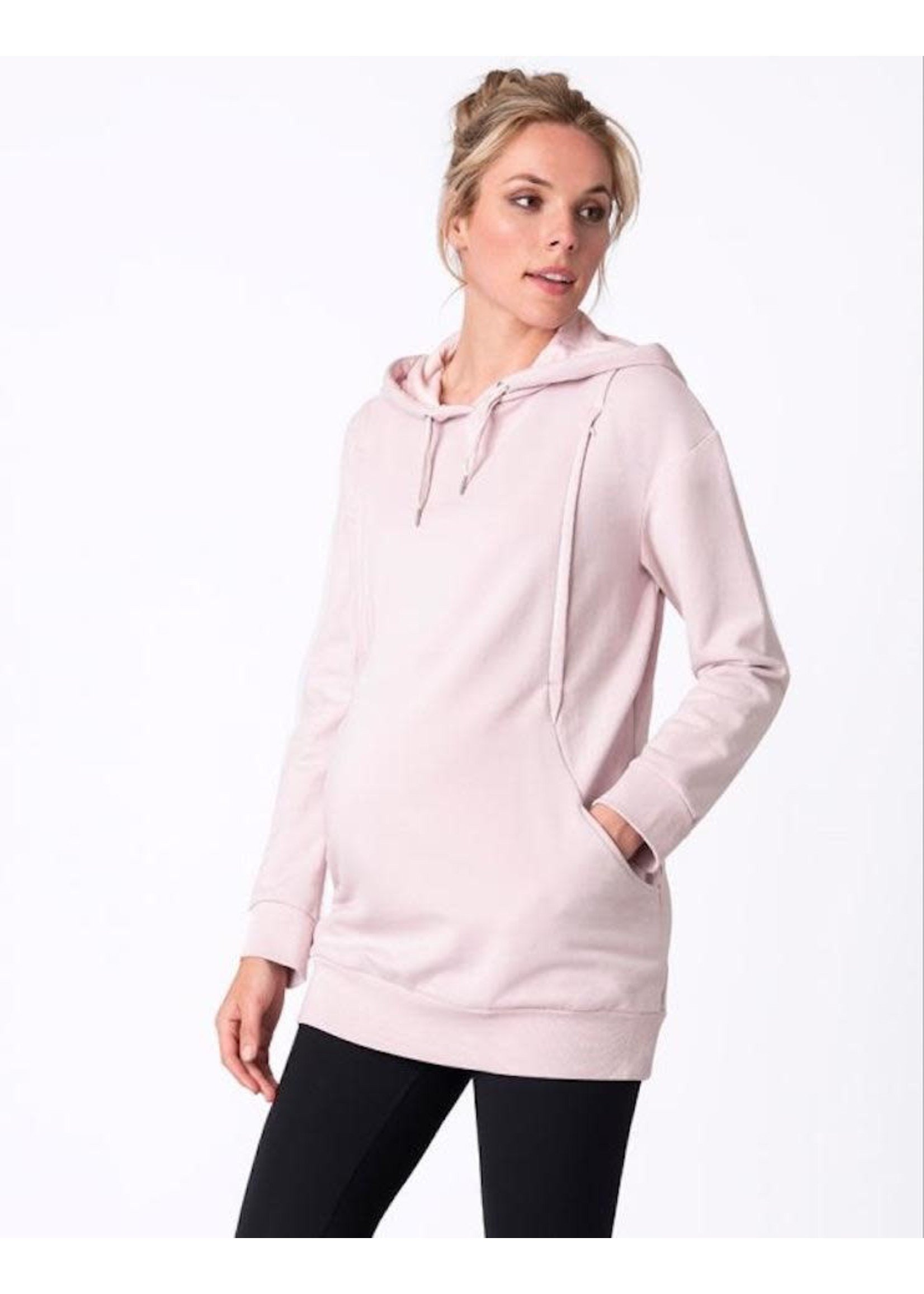 Seraphine Seraphine, Pernella: Maternity & Nursing Hoody, Blush