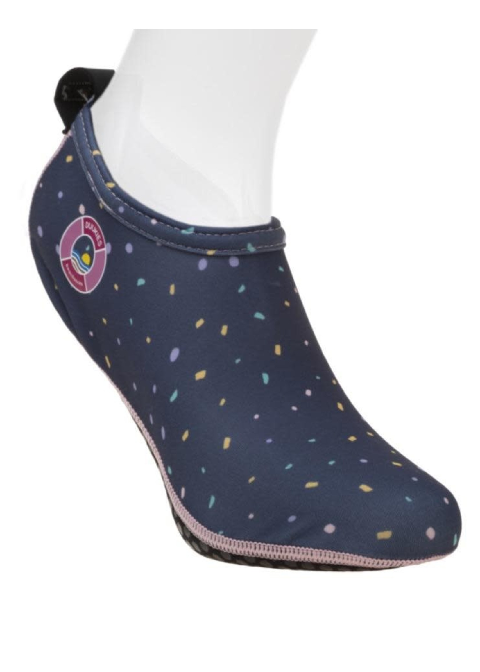 Duukies Duukies, Adult Beach Socks in Confetti Blue