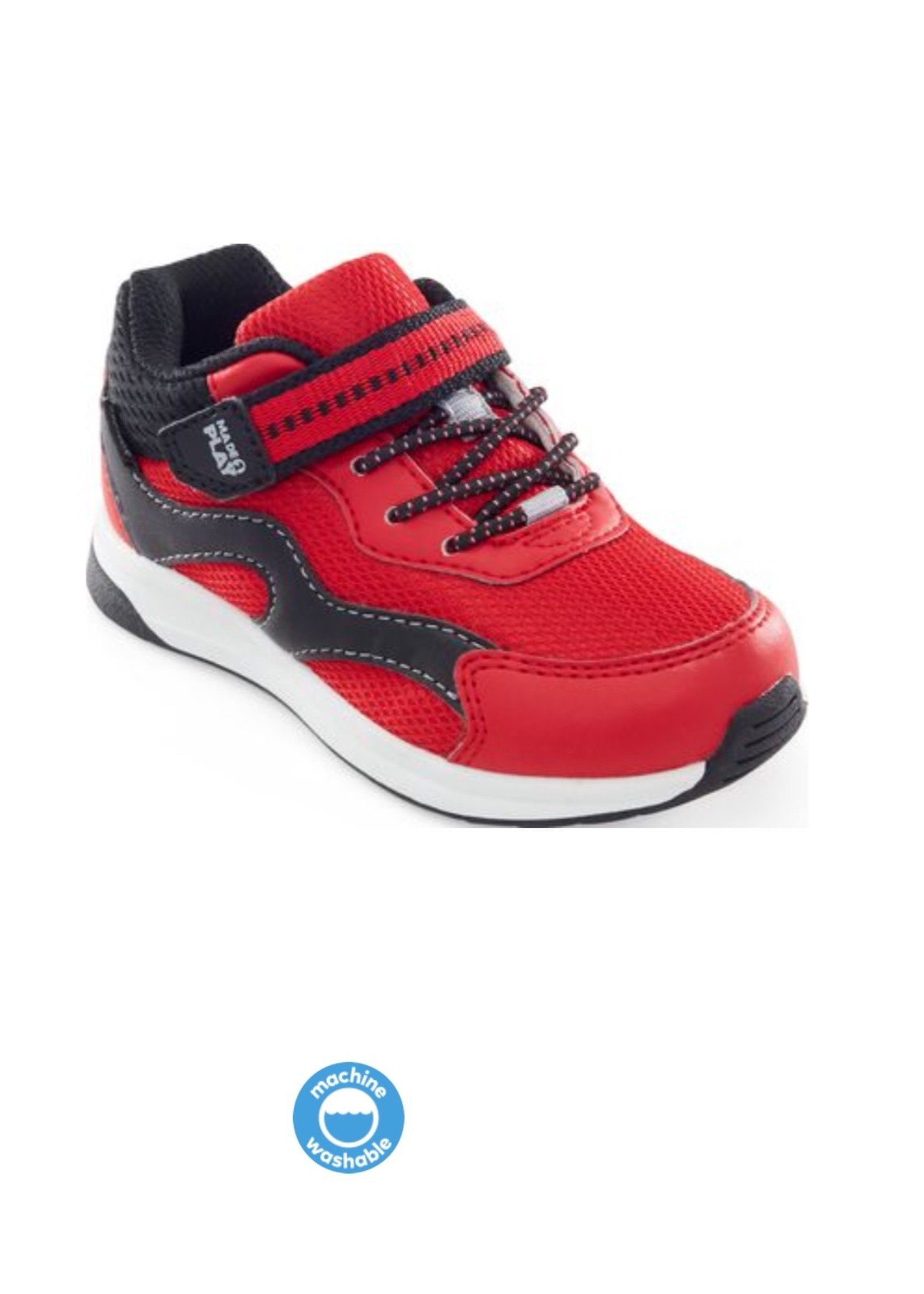 Striderite Stride Rite, made2play® Albee Shoe in Red/Black