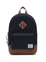 Herschel Supply Co. Heritage Backpack | Kids, Black/Saddle, 9L