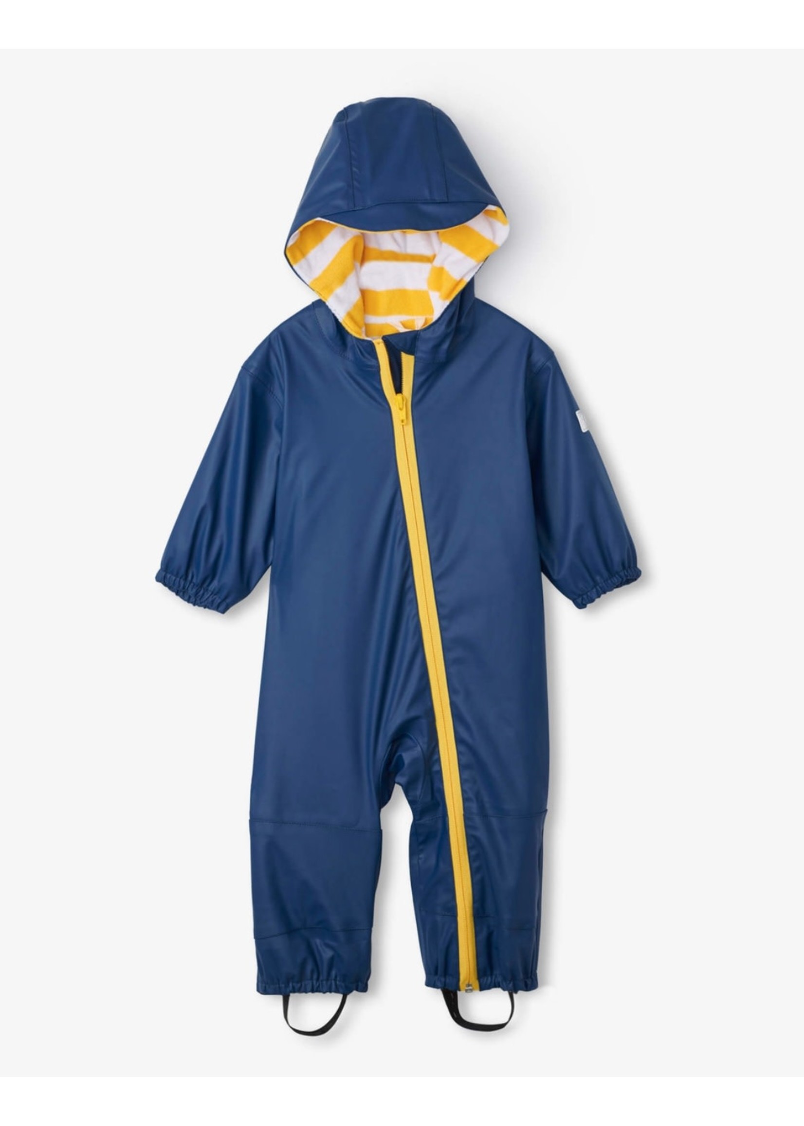 Hatley Hatley, Navy Terry Lined Baby Bundler