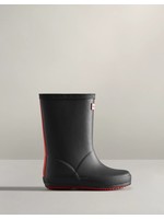 Hunter Boots Hunter Boots, Kids First Classic Insulated Rain Boots: Black/logo red