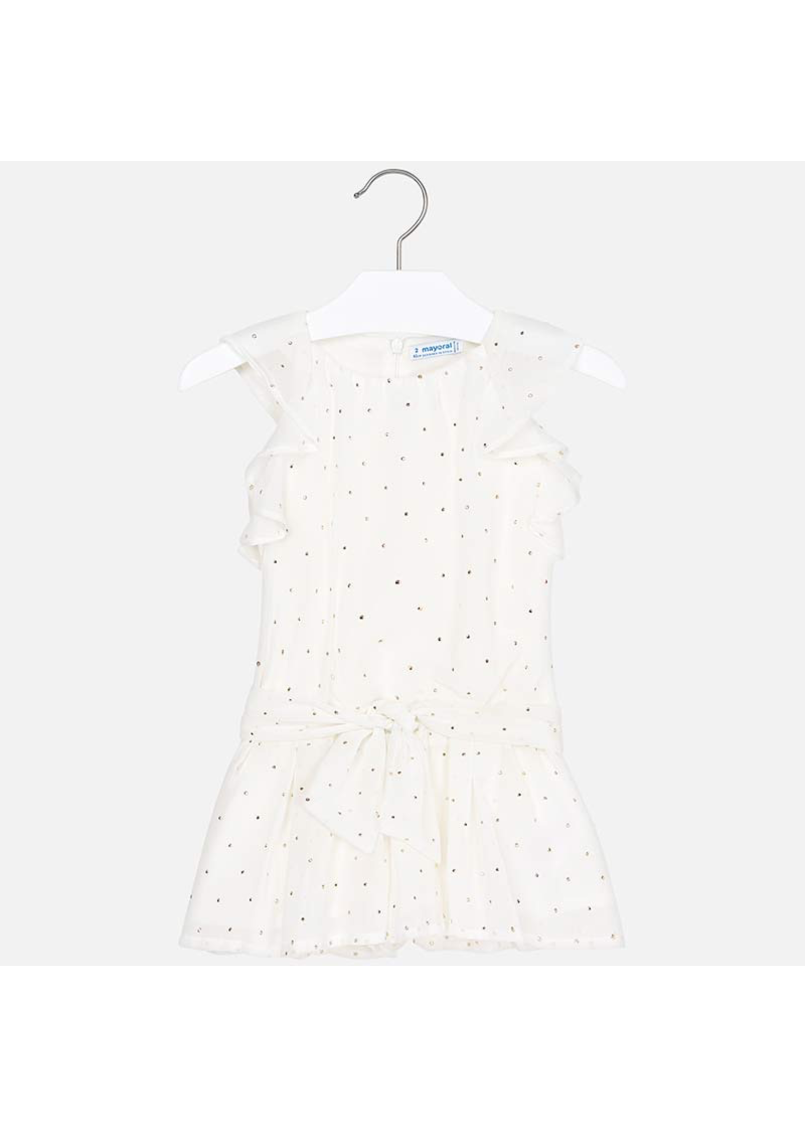 Mayoral Mayoral, Chiffon Play Suit with Studs for Girl