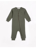 Petit Lem Petit Lem, Olive Modal Rib Sleeper