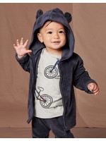 Tea Collection Tea Collection, Indigo Cub Cutie Baby Hoodie