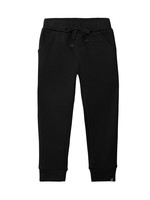 Deux Par Deux Deux Par Deux Super Comfy Black Ribbed Lounge Pants