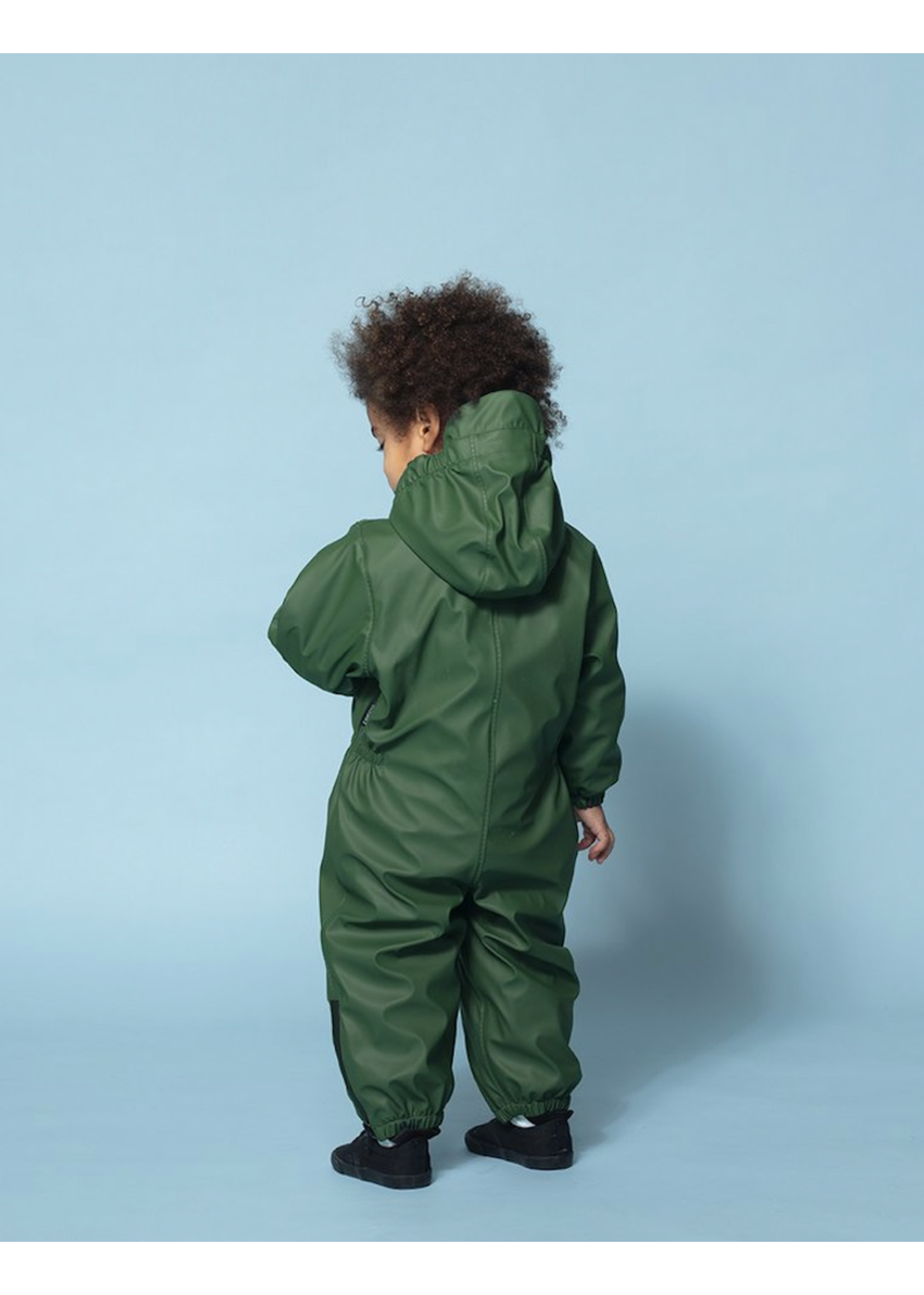 Go Soaky GOSOAKY, Roger Rabbit Waterproof Onsie in Green Forest