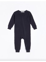 Petit Lem Petit Lem, Caviar Black Modal Rib Sleeper