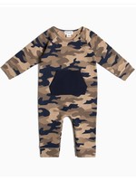 Miles the Label Miles Baby, Camo Print Playsuit
