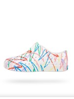Native Shoes Native Shoes, Jefferson Crayola® Print Child in Shell White/ Shell White/ Multi Doodle