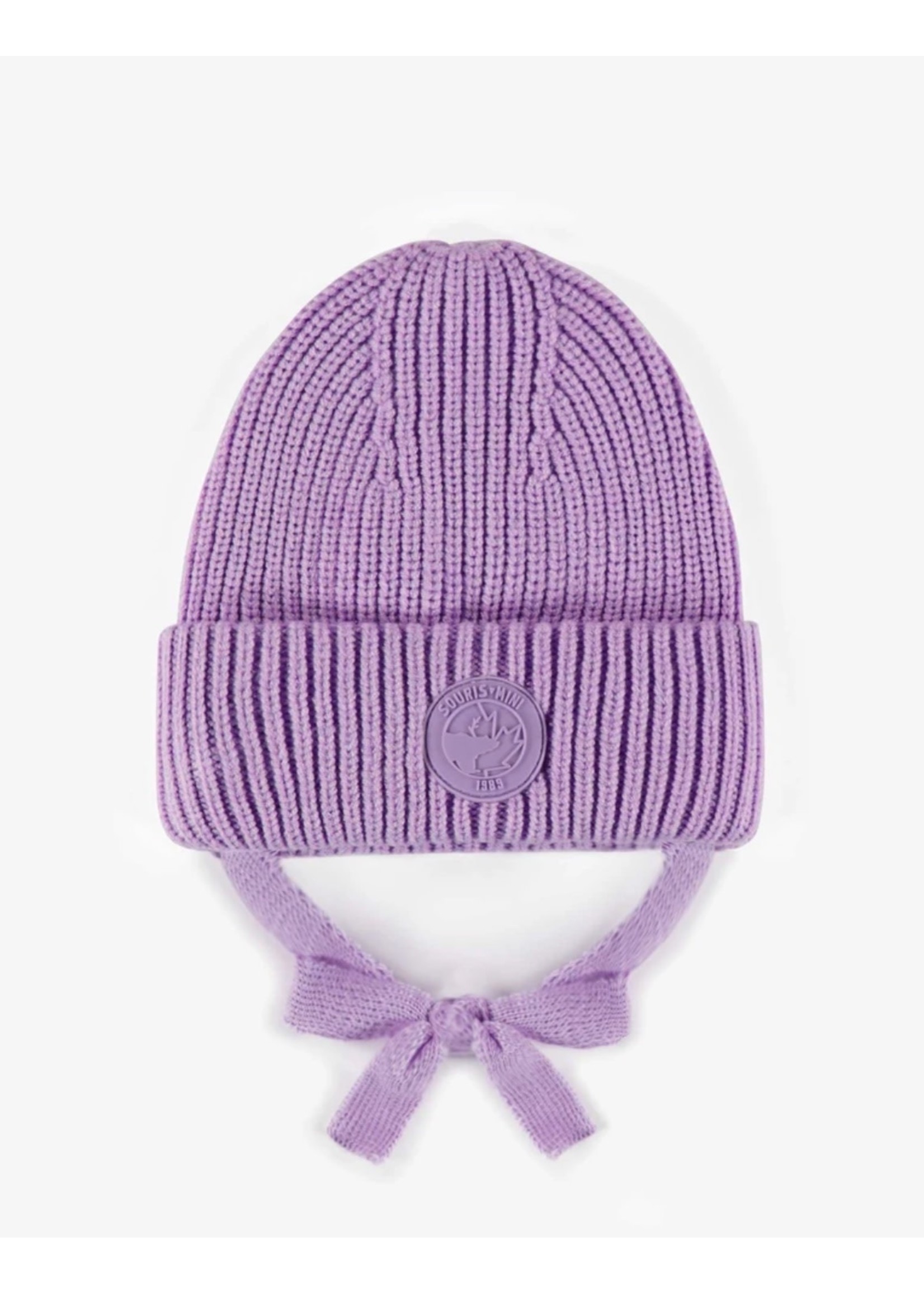 Souris Mini Souris Mini, Purple Knitted Baby Toque
