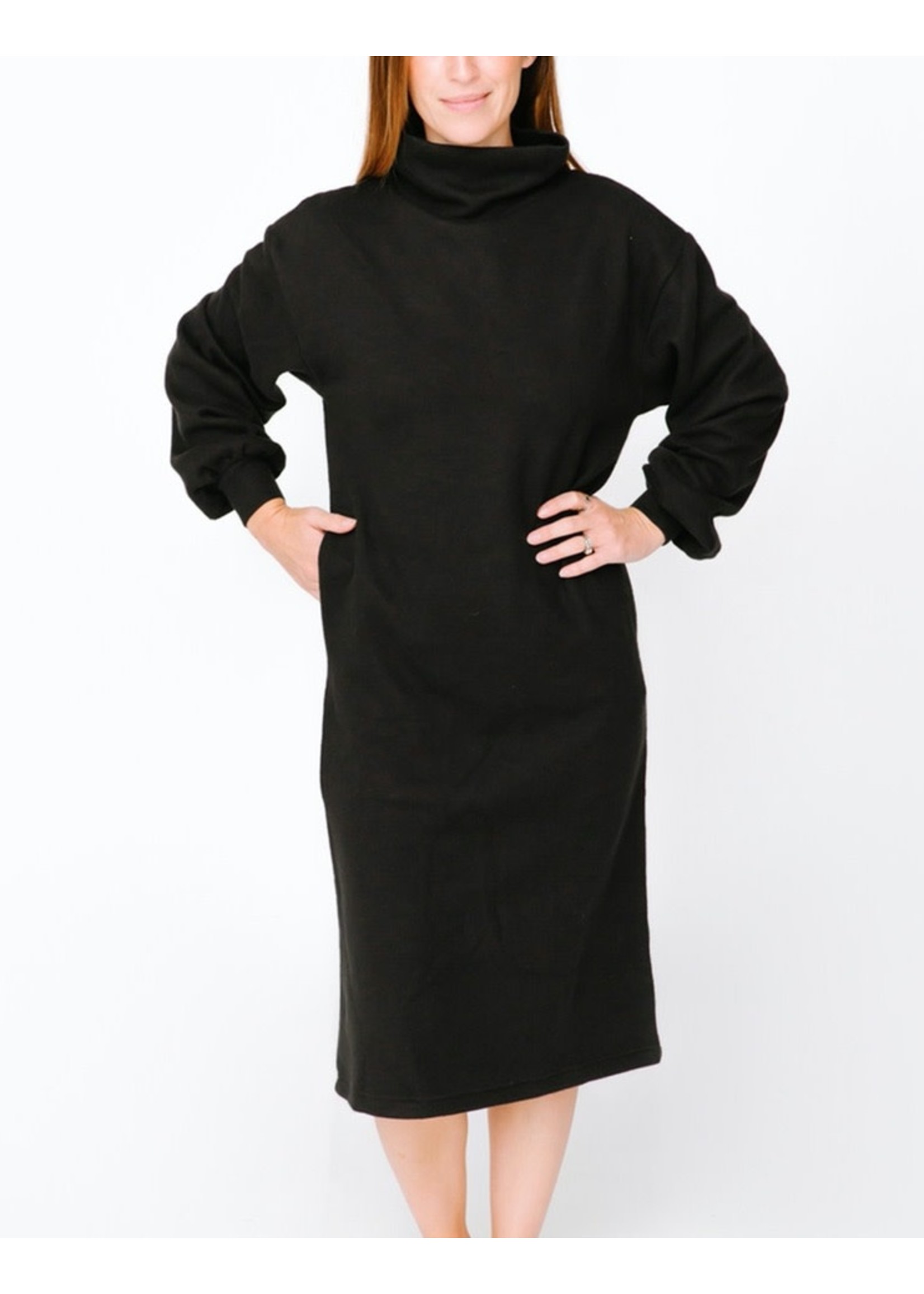 Smash + Tess Smash + Tess, The Sweater Dress in Black