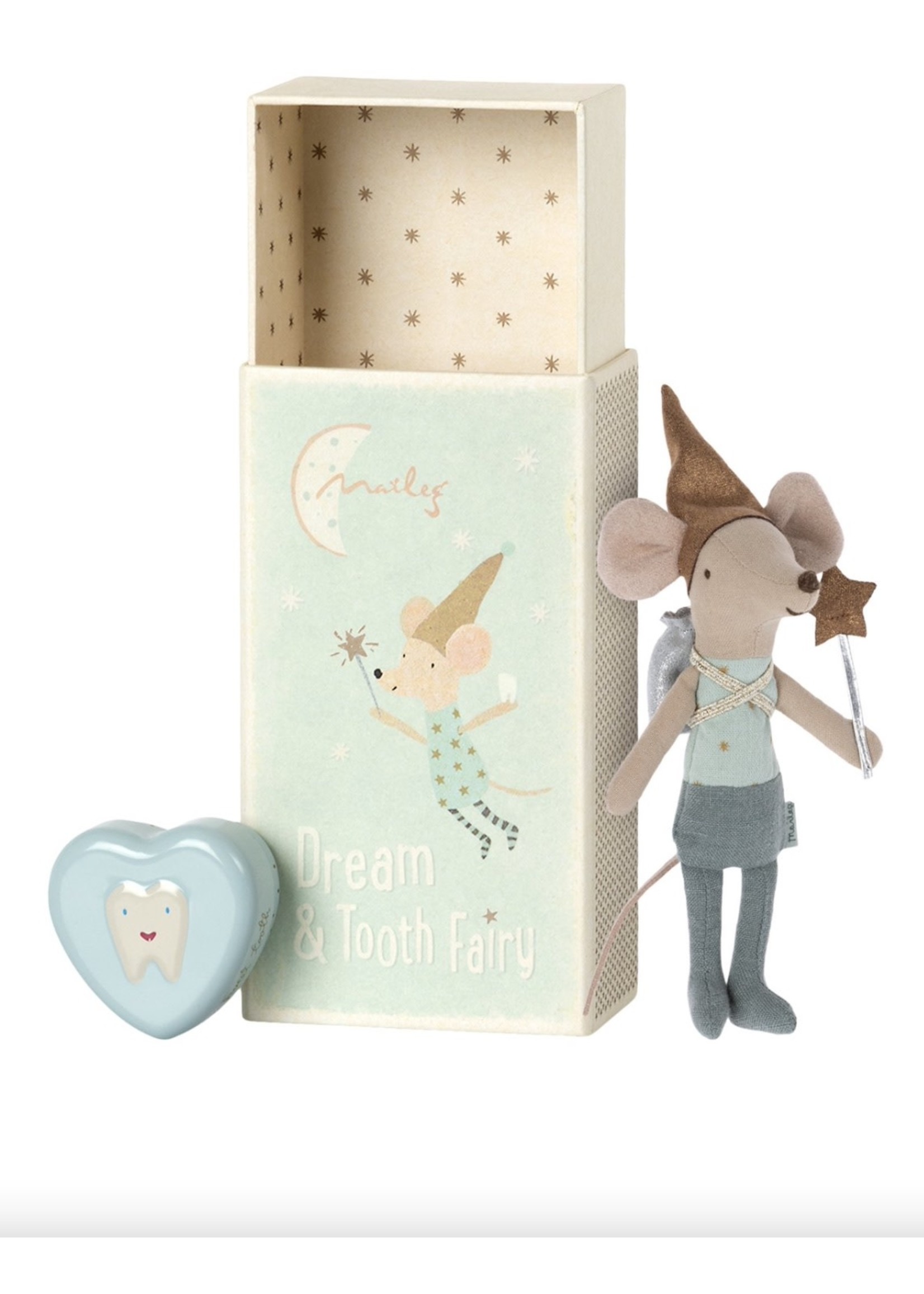 Maileg Maileg, Tooth Fairy Mouse, Blue