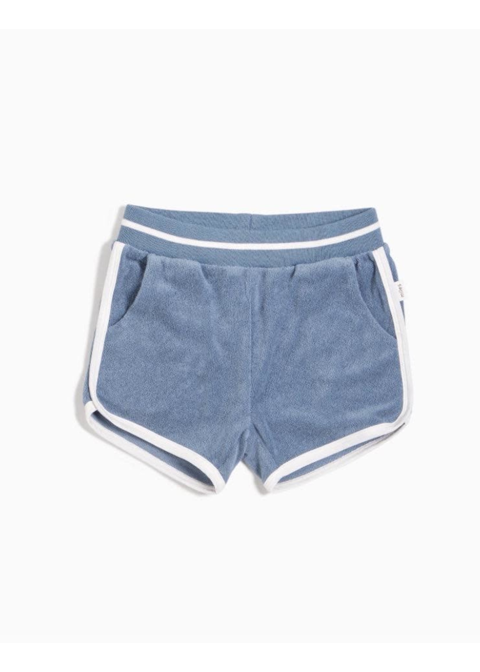 Miles the Label Miles Baby, Candy Sky Terry Cloth Shorts