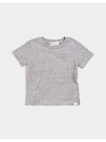 Miles Baby Miles the Label, "Miles Basics" Heather Grey Baby T-Shirt